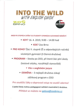 Into the Wild with English Guide